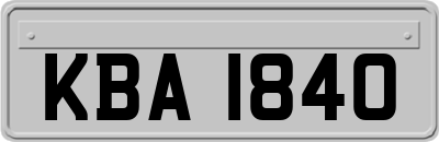 KBA1840