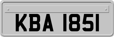 KBA1851