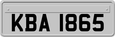 KBA1865