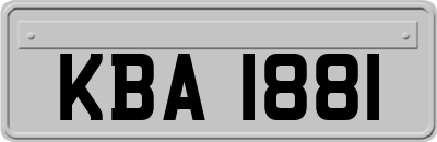 KBA1881