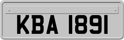 KBA1891