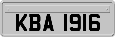 KBA1916