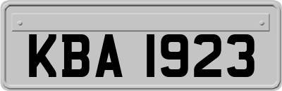KBA1923