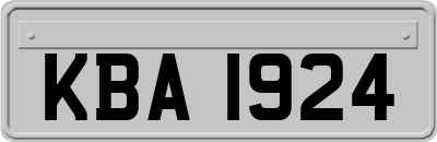 KBA1924