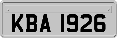 KBA1926