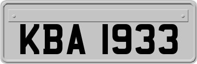 KBA1933