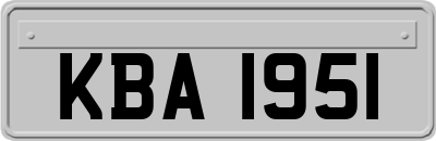 KBA1951
