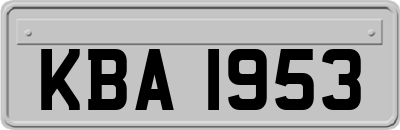 KBA1953