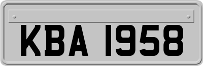 KBA1958