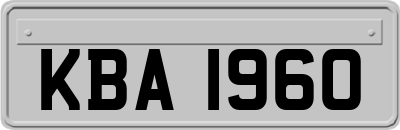 KBA1960