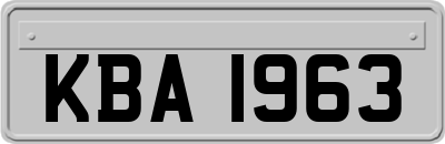 KBA1963