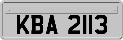 KBA2113