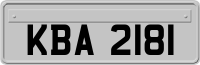 KBA2181