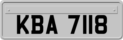 KBA7118