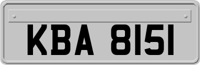 KBA8151