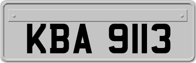 KBA9113