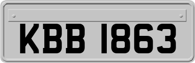 KBB1863