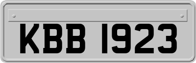 KBB1923