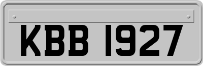KBB1927