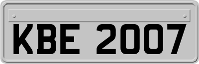 KBE2007