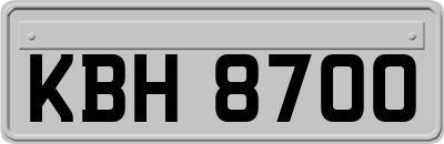 KBH8700