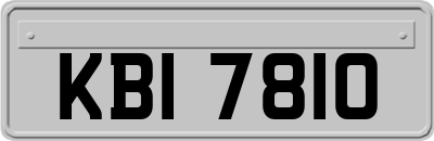 KBI7810