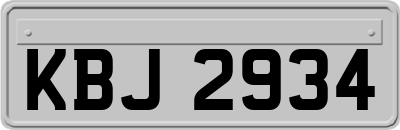 KBJ2934