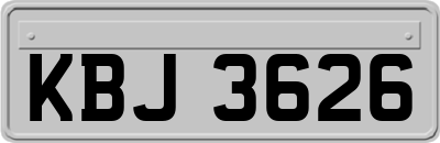 KBJ3626