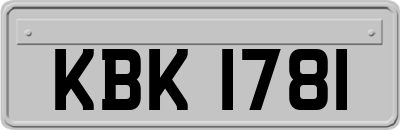 KBK1781