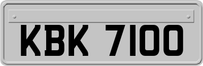 KBK7100