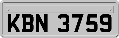 KBN3759