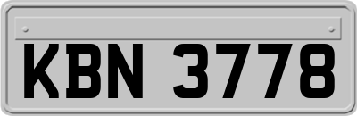 KBN3778