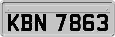 KBN7863