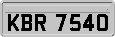 KBR7540