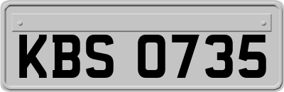 KBS0735