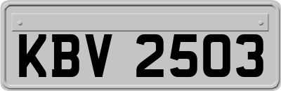 KBV2503