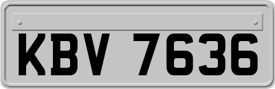 KBV7636