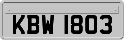 KBW1803