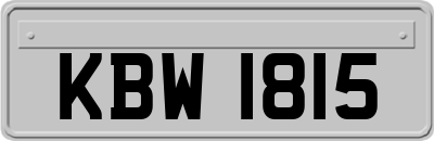 KBW1815