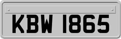 KBW1865