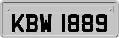 KBW1889