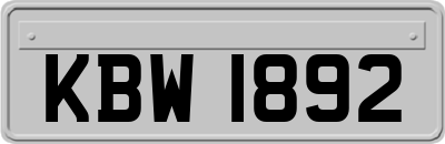 KBW1892