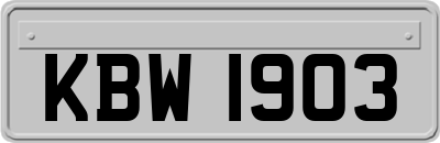 KBW1903