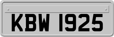 KBW1925