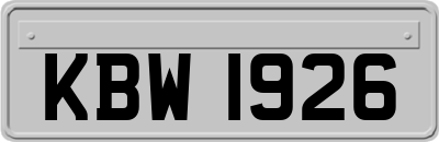 KBW1926