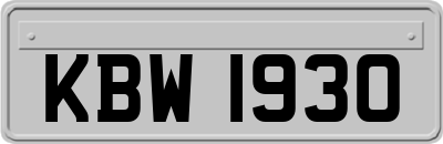 KBW1930