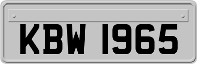 KBW1965