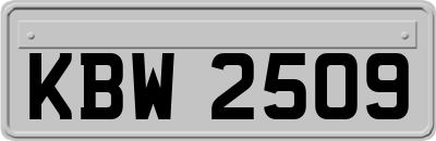 KBW2509