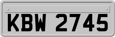 KBW2745