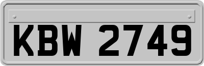 KBW2749